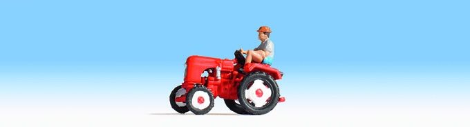 Mini tracteur avec conducteur