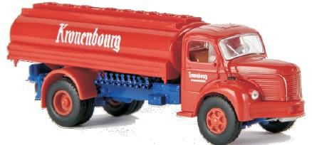 Camion Berliet GLR 8 (1949-1963) citerne rouge Kronenbourg