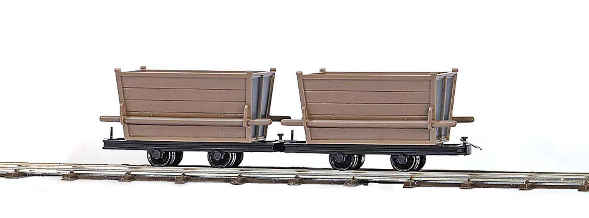 Die Feldbahn voies étroites‚ 2 wagonnets pour transport ‚notamment‚ de tourbe