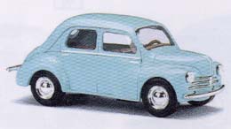 Renault 4 CV livre verte clair