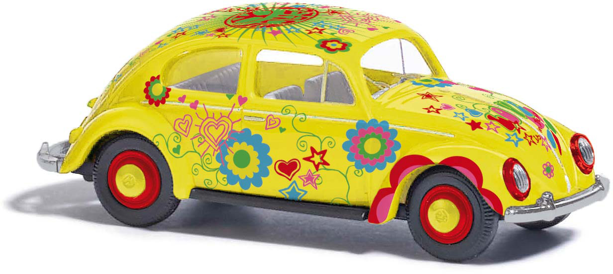 VW Coccinelle livre  Hippie