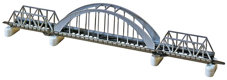 Pont en arc et 2 ponts  caissons piliers 400x32x84mm (2014) au lieu de PVR 24.95