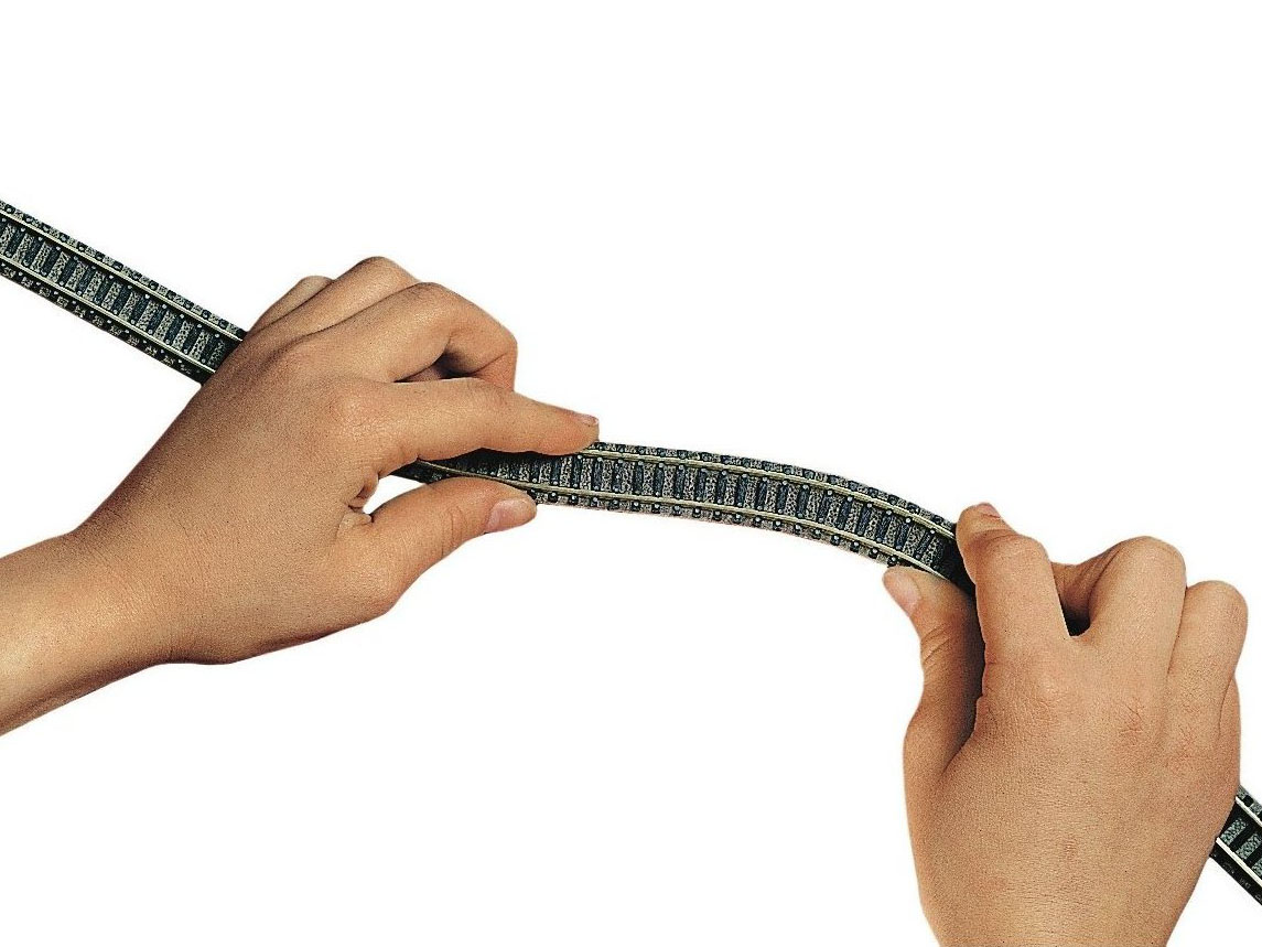 Rail flexible avec ballast souple‚ 777mm
