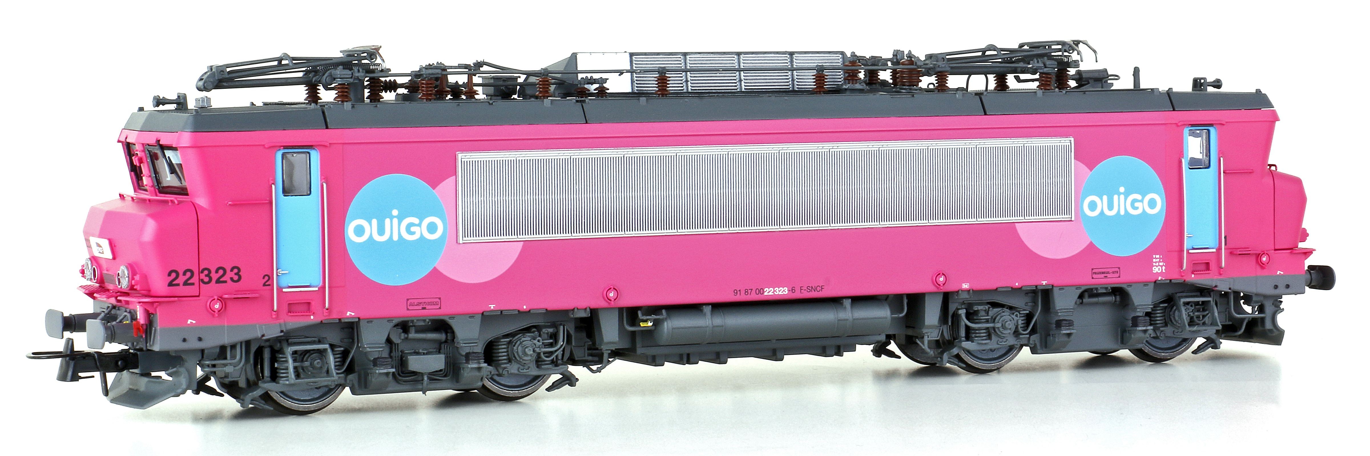 Locomotive lectrique BB 2232 SNCF livre OUIGO interface digitale