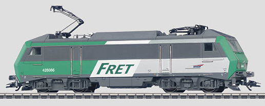 BB426086 Frt SNCF digitale moteur HP klaxon2 feux blancs et 2 rouges