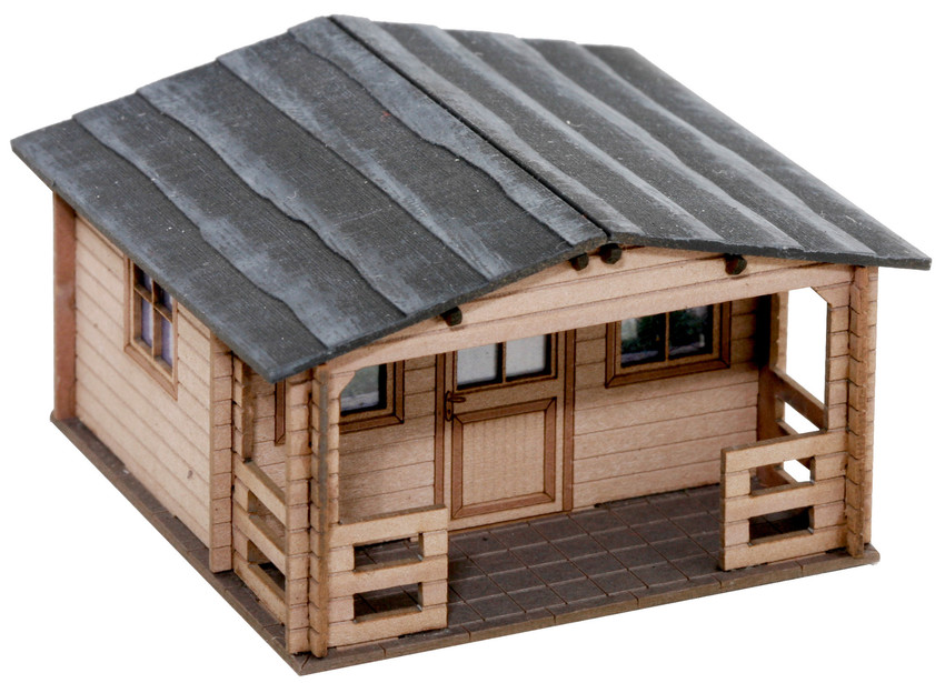 Cabane de jardin ouvrier 5.4 x 5.2cm x 3.3cm de haut