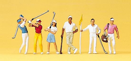 Coffret de golfeurs 6 diffrentes figurines  nouveau disponible le ???