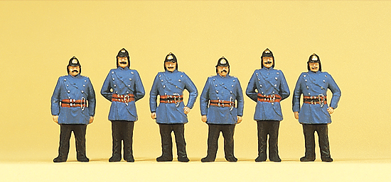 6 pompiers de 1900