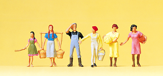 6 figurines  la ferme avec divers accessoires de ferme