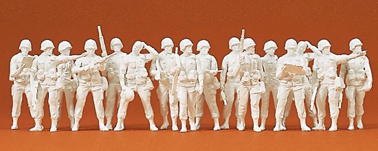 Infanterie moderne US 16 figurines  peindre