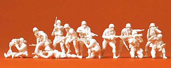 Infanterie moderne US en action 12 figurines  peindre  nouveau disponible le ??