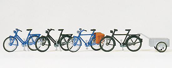 4 bicyclettes 1 remorque  construire