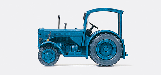 Tracteur agricole Hanomag R55 avec cabine