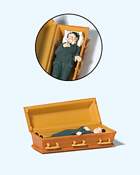 Vampire dans un cercueil