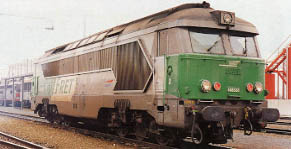 Locomotive diesel SNCF 468538 livrée Frêt‚ digital‚ système Marklin alternatif