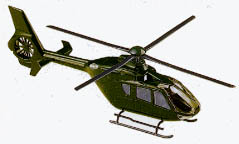 Hlicoptre type  EC 135 gamme Minitanks en kit