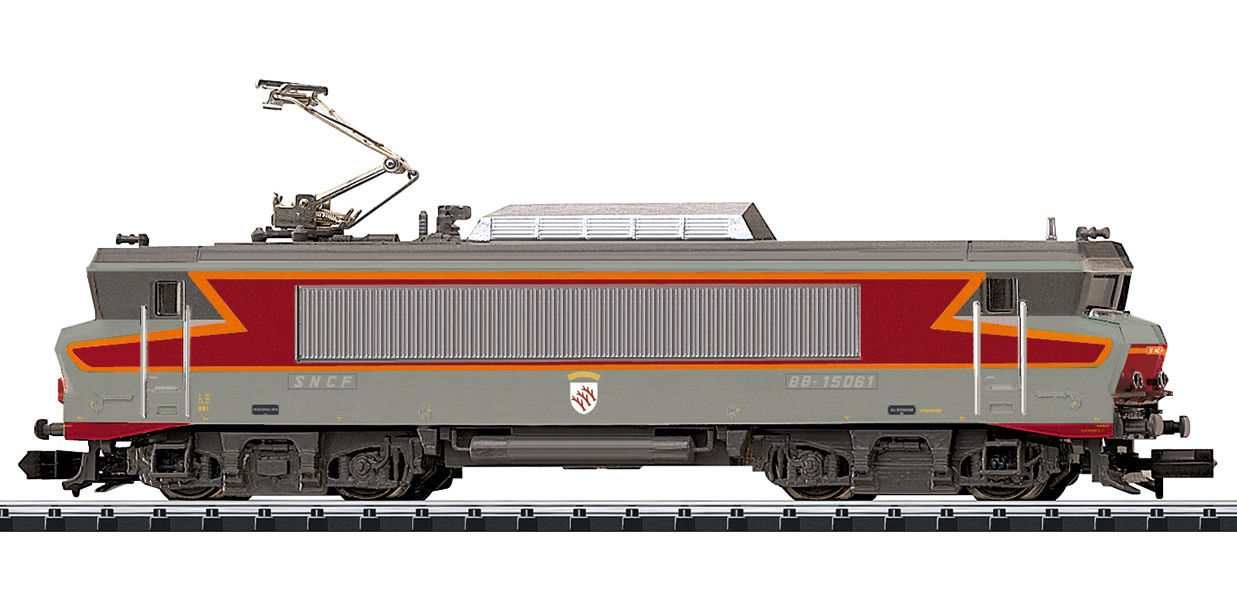 Locomotive électrique BB15061 ” Sarreguemines” livrée Arzens‚ interface digitale